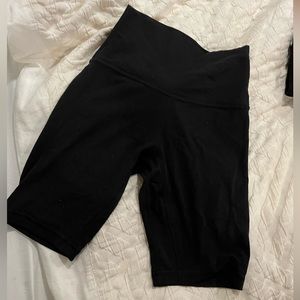 Lululemon align high-rise short 8” size 2 black